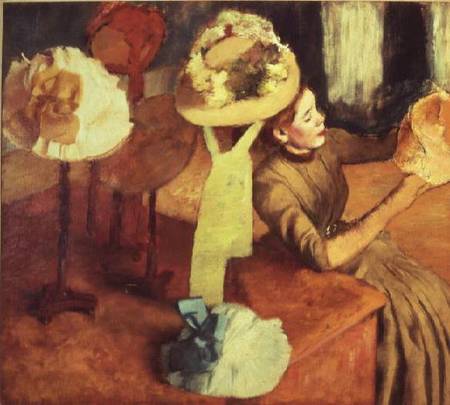 The Millinery Shop von Edgar Degas