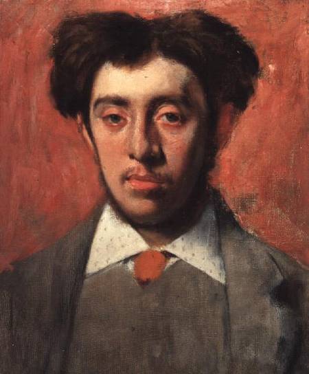 Bildnis Albert Melida von Edgar Degas