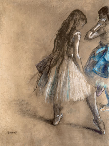 Tänzerin in Ruhestellung von Edgar Degas