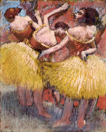 Drei Tänzerinnen Um 1900