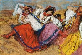 Russische Tänzerinnen um 1895