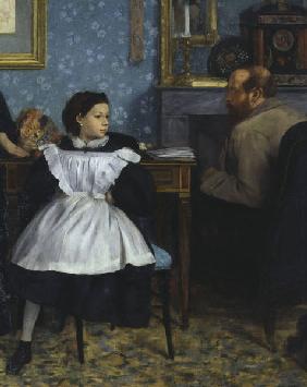 E.Degas, Familie Bellelli, Ausschnitt