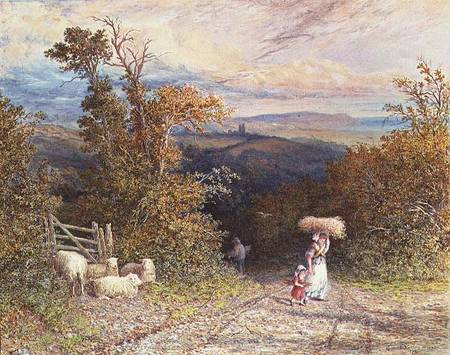 Country Lane von Edgar John Varley