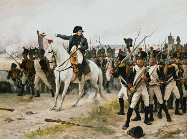Napoleon At The Battle Of Friedland von Edouard Debat-Ponsan