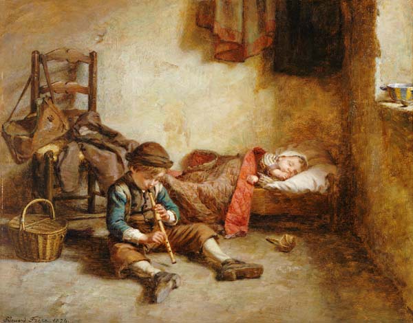 The Lullaby von Edouard Frère