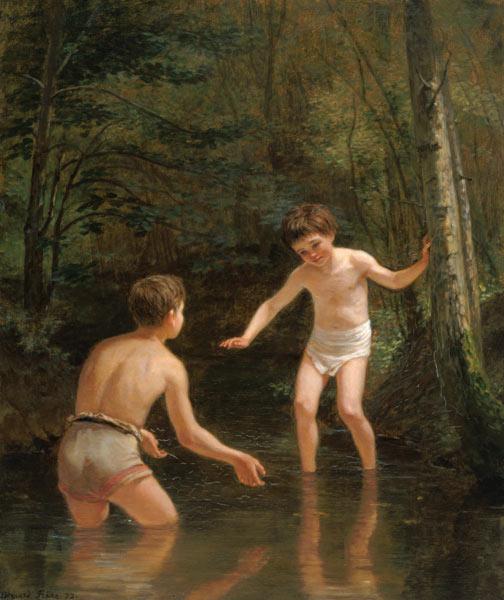 Bathing Boys 1873