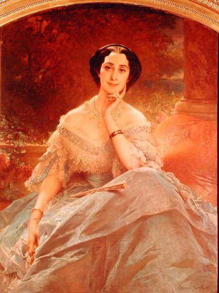 Portrait of the Countess of Hallez-Claparede von Edouard Louis Dubufe