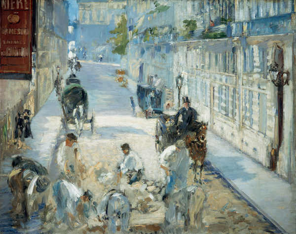 Die Straßenarbeiter von Edouard Manet