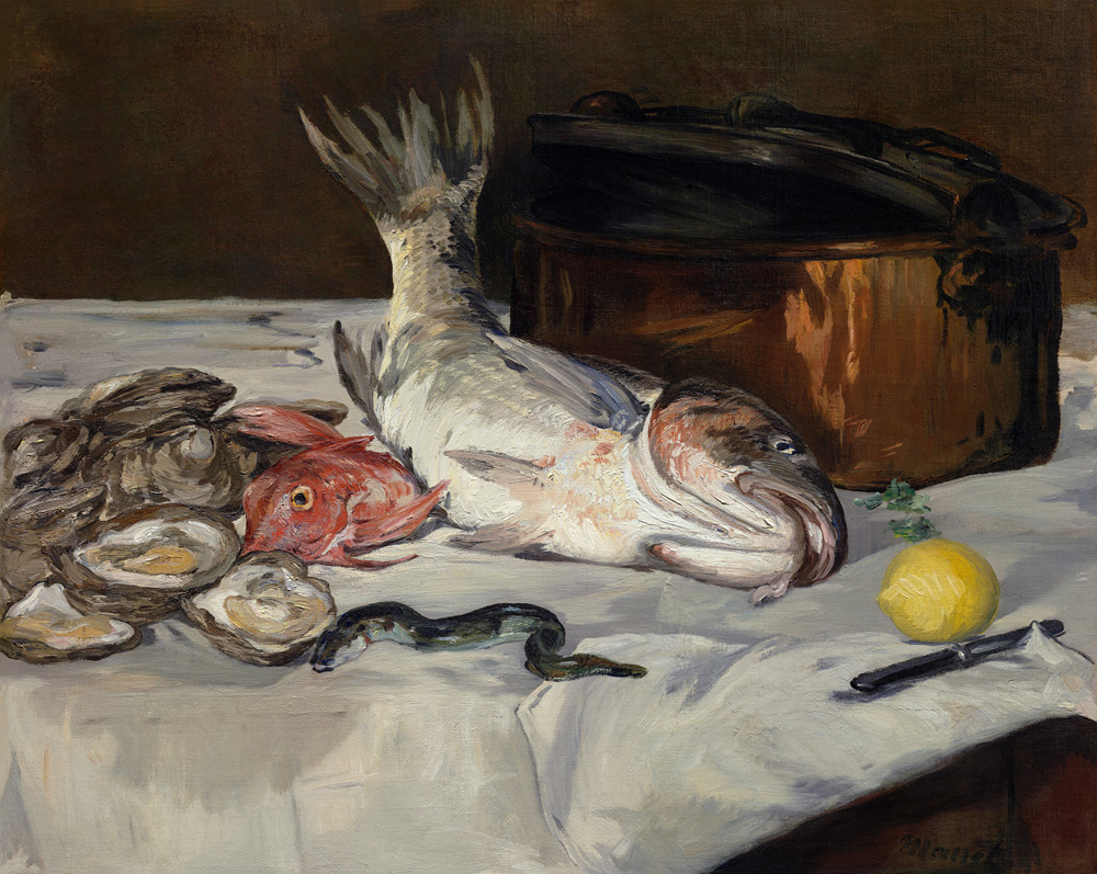 Fisch (Stillleben) von Edouard Manet
