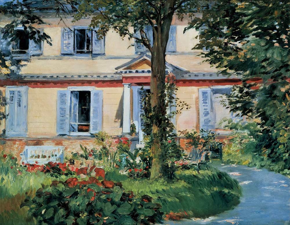 Landhaus in Rueil von Edouard Manet