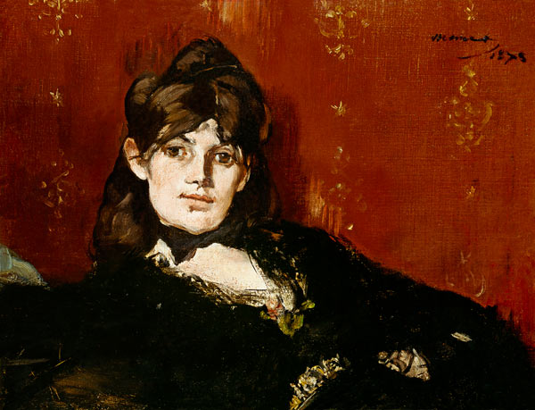 Berthe Morisot (1841-95) Reclining von Edouard Manet