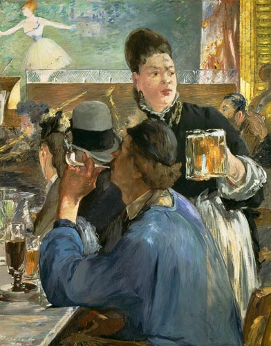 Die Bierkellnerin von Edouard Manet