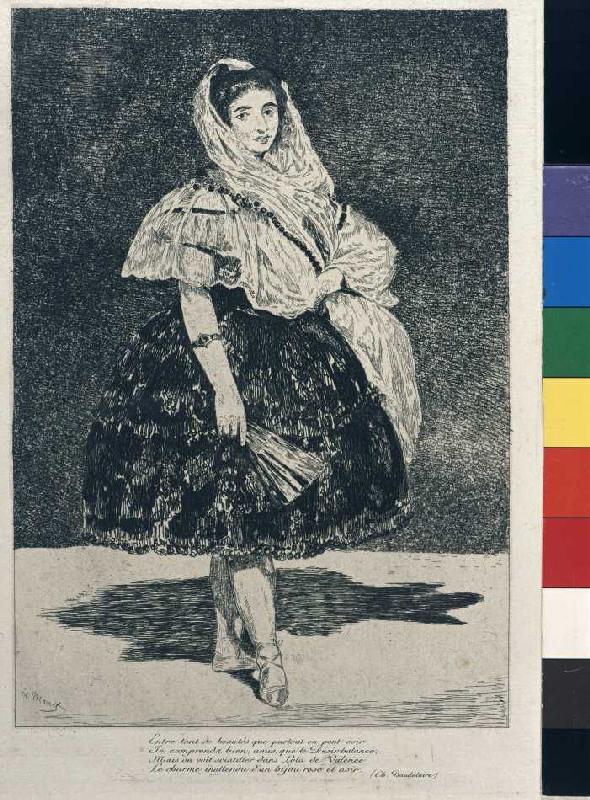 Lola de Valence von Edouard Manet