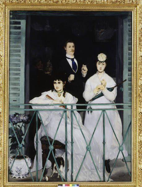 Manet / Der Balkon / 1868 von Edouard Manet
