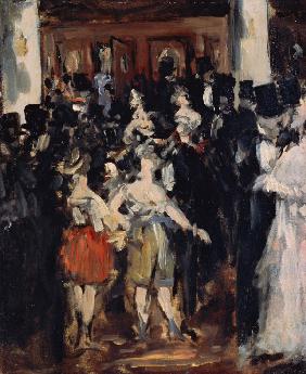 Maskenball in der Oper 1873
