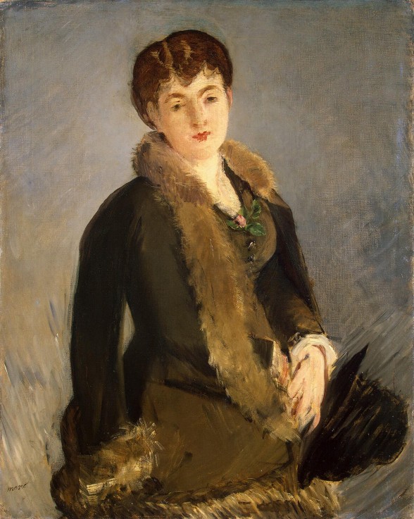 Porträt der Mademoiselle Isabelle Lemonnier von Edouard Manet