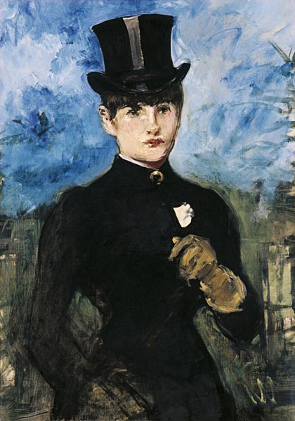 Reiterin, En face von Edouard Manet