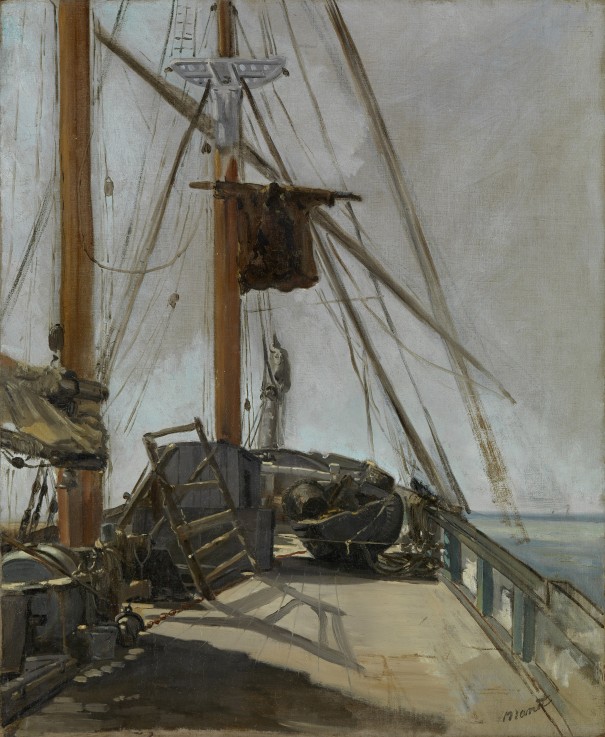Schiffsdeck von Edouard Manet
