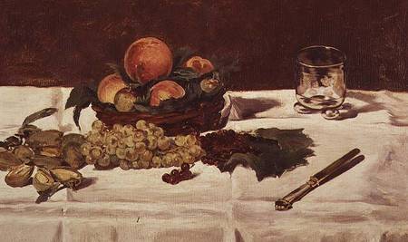 Still Life: Fruit on a Table von Edouard Manet