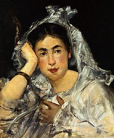 Marguerite de Conflans mit Kapuze 1873