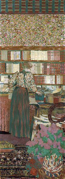 Die Privatsphäre. Dekoration für die Bibliothek von Dr. Vaquez von Edouard Vuillard