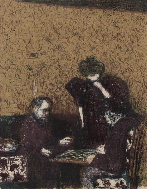 Game of Draughts  von Edouard Vuillard