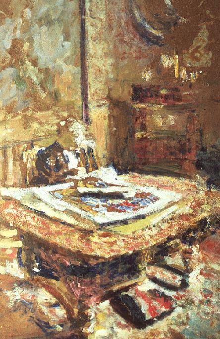 Interior, c.1906 (oil on card)  von Edouard Vuillard