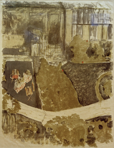 Le Jardin devant latelier (Der von Edouard Vuillard