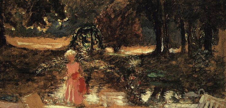 Mother and Child in a Park  von Edouard Vuillard