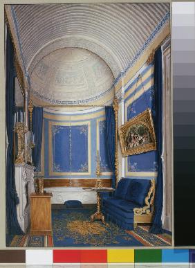 Die Interieurs des Winterpalastes. Das Badezimmer der Zarin Maria Alexandrowna