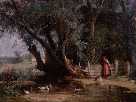 The Duck Pond von Eduard Heinel