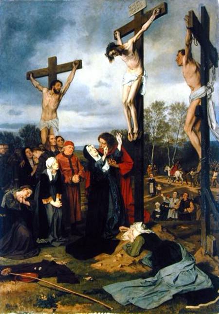 Crucifixion von Eduard Karl Franz von Gebhardt
