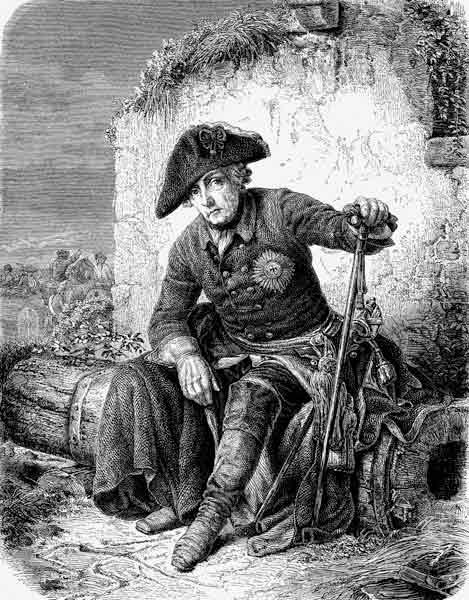 Friedrich der Große (Aus der Illustrirten Zeitung)