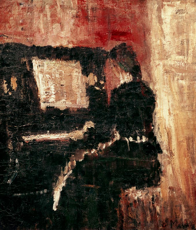 Am Klavier von Edvard Munch