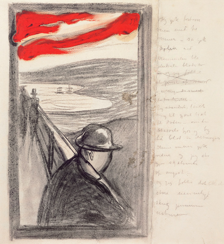 Desperation von Edvard Munch