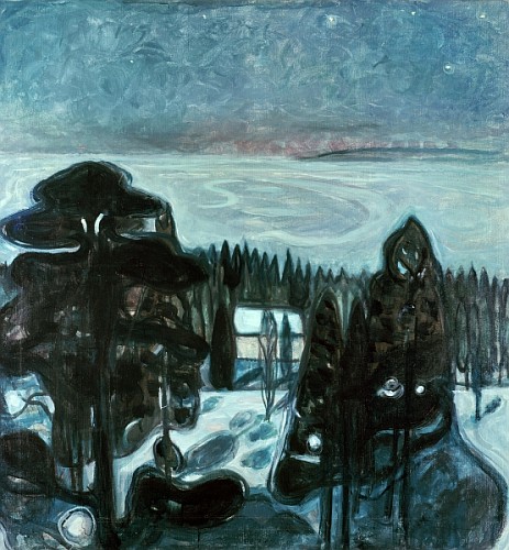 A White Night  von Edvard Munch