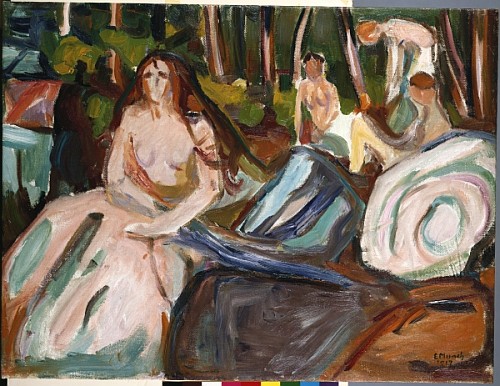 Bathers von Edvard Munch