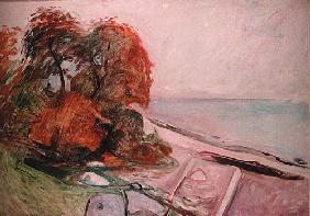Beach with Group of Trees 1903