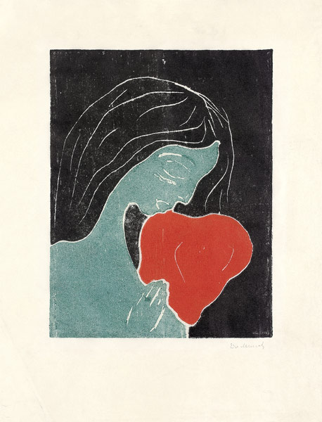 Das Herz von Edvard Munch