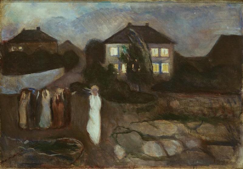 Der Sturm von Edvard Munch