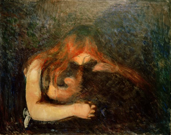 Vampir von Edvard Munch