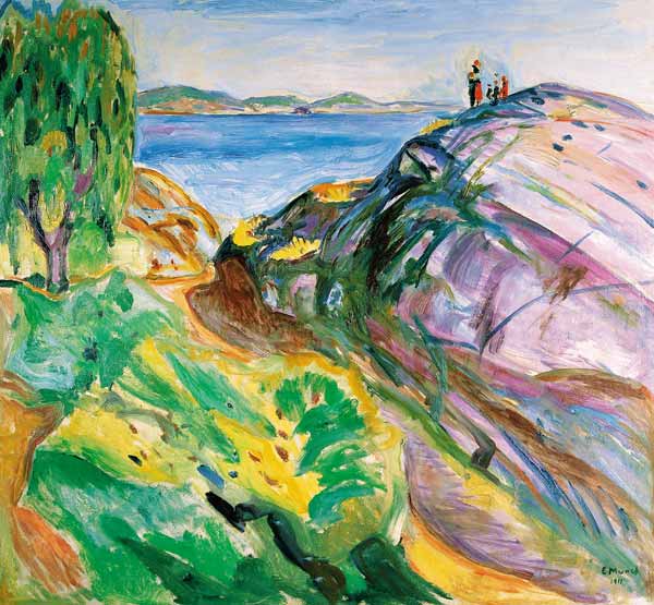 Summer by the Sea von Edvard Munch