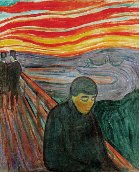 Verzweiflung von Edvard Munch