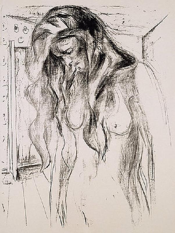 Weinendes Mädchen von Edvard Munch