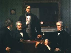Deputation to Faraday, requesting him to accept the presidency