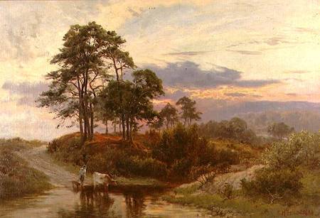 The End of the Day von Edward Henry Holder