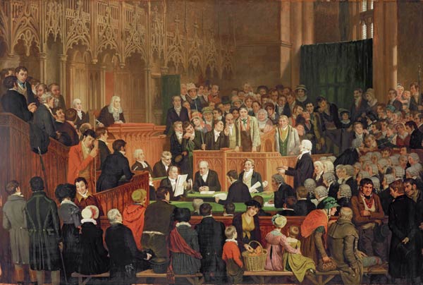 The Trial of the Warranty of a Horse in the County Court of Lancaster Castle von Edward Villiers Rippingille