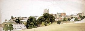 A View of Richmond Castle, Yorkshire c.1860  an