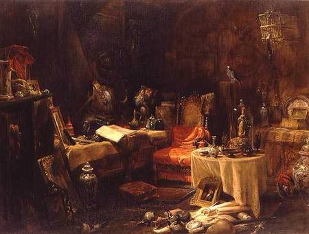 The Antiquary's Cell von Edward William Cooke