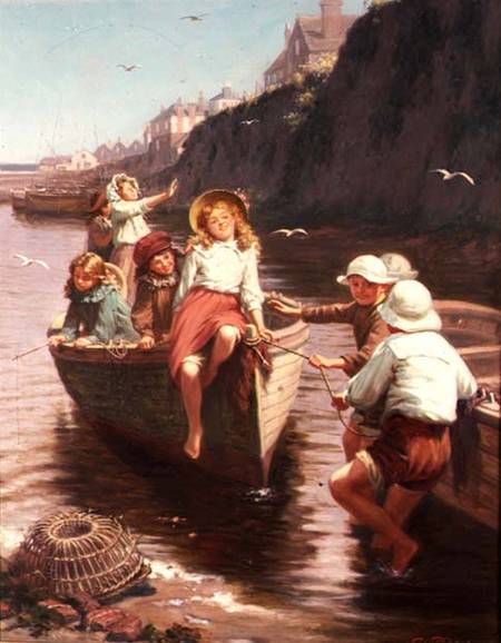 The Boating Party von Edwin Thomas Roberts